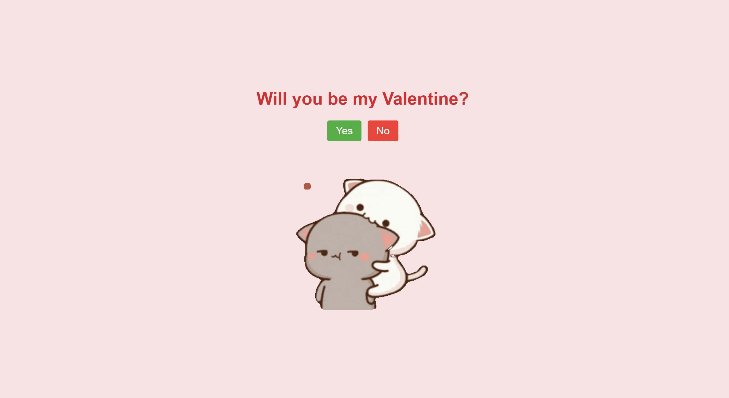 Interface do projeto Valentine JS